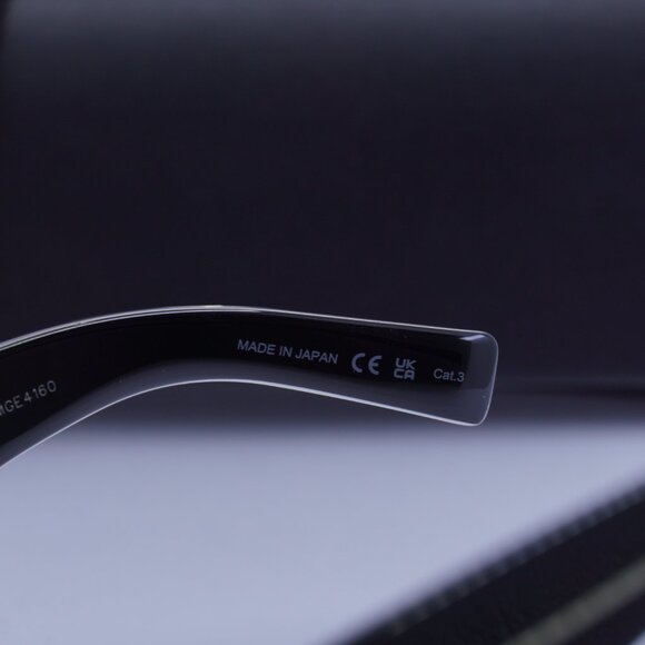 Saint Laurent SL618 001 Black Cat Eye Sunglasses - Picture 12 of 14